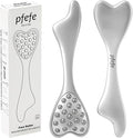 pfefe Stainless Steel Gua Sha & Face Roller, 3-in-1 Dolphin Facial Roller by PfefeRoutine