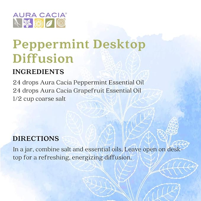 Aura Cacia 100% Pure Peppermint Essential Oil | GC/MS Tested - Image 7