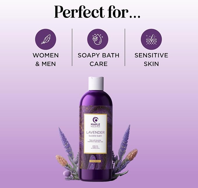 Premium Lavender Bubble Bath for Women - Image 2