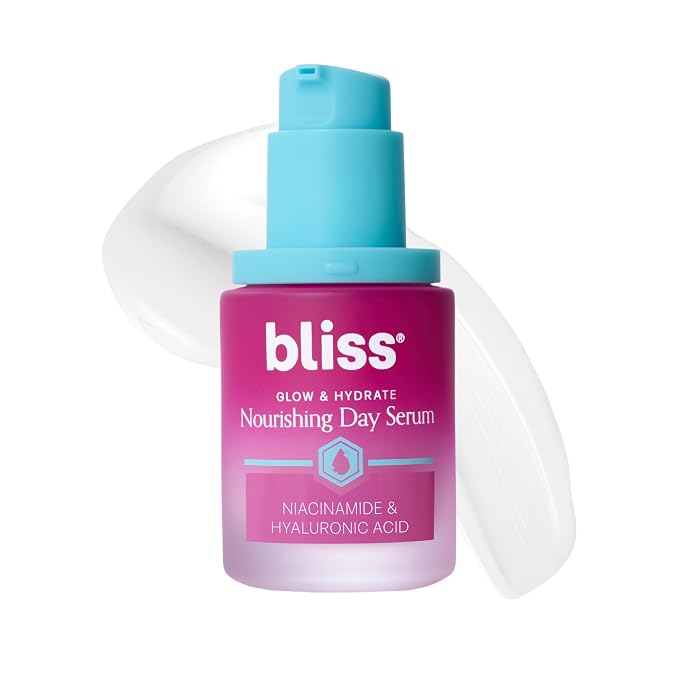 Bliss Glow & Hydrate Serum – Niacinamide + Hyaluronic Acid Face Serum by Bliss