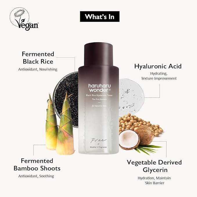 haruharu Wonder Black Rice Hyaluronic Toner - Image 2