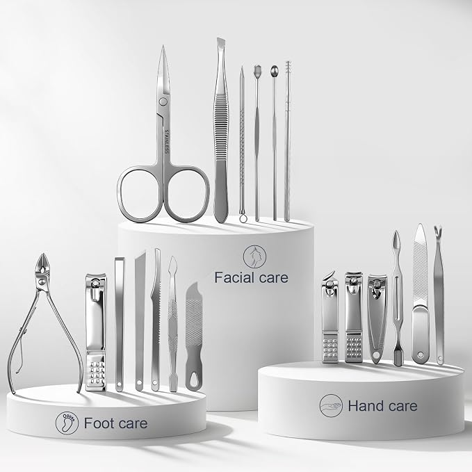 Professional Nail Clippers for Women，Travel Manicure Kit for Men，Nail Clipper - Image 4