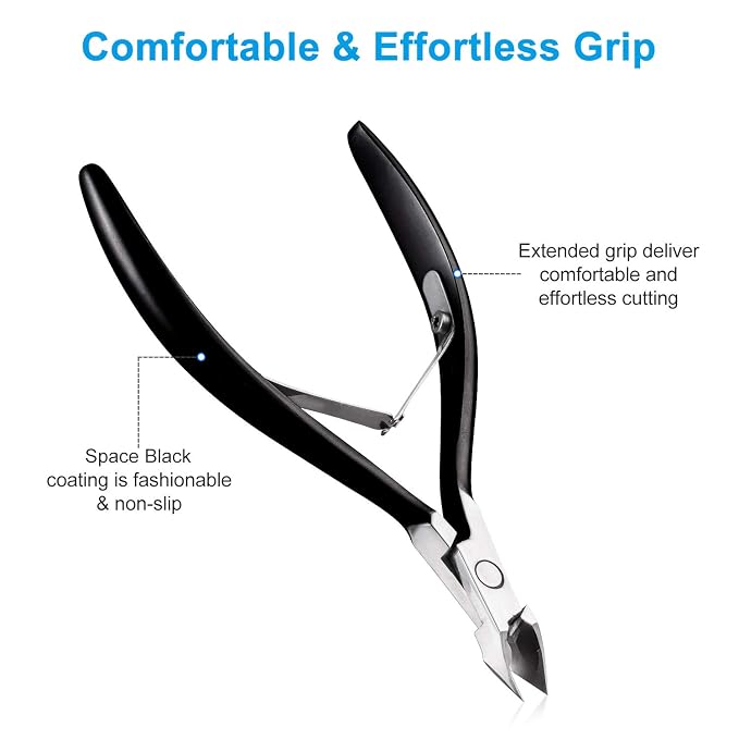 Cuticle Nippers Cuticle Trimmer Remover Clippers Stainless Steel Cutter - Image 4