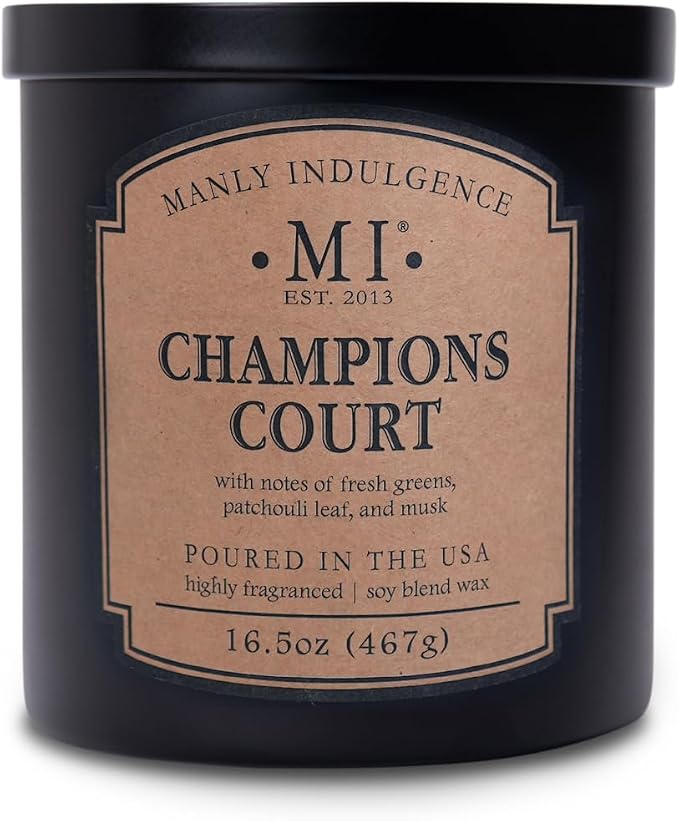 Manly Indulgence Champions Court Candles by ManlyIndulgence