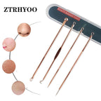 ZTRHYOO Blackhead Remover Pimple Comedone Extractor Tool Best Acne Removal Kit - Image 3