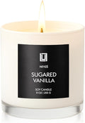 Lulu Candles | Sugared Vanilla | Luxury Scented Soy Jar Candle | Hand Poured in by LULUCANDLES