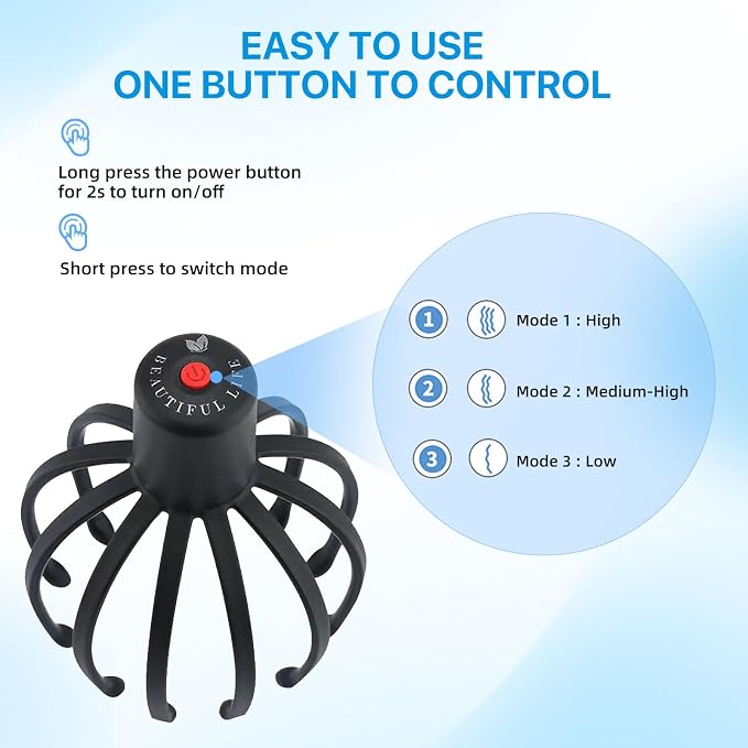 Head Massager Scalp Electric - Image 3