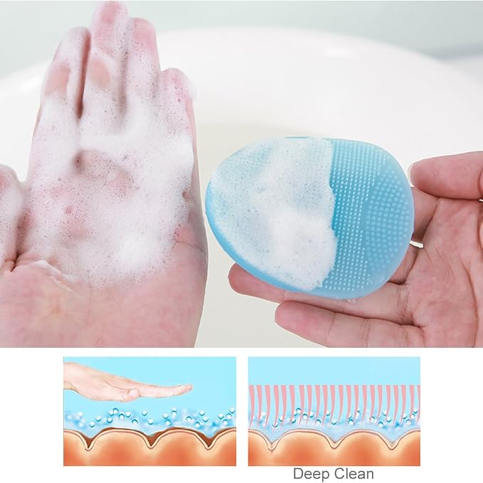 INNERNEED Super Soft Silicone Face Cleanser and Massager Brush Manual Facial - Image 5