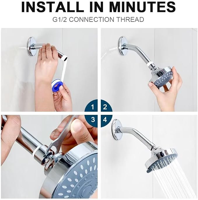 HOPOPRO 5-Mode High Pressure Shower Head - Image 6