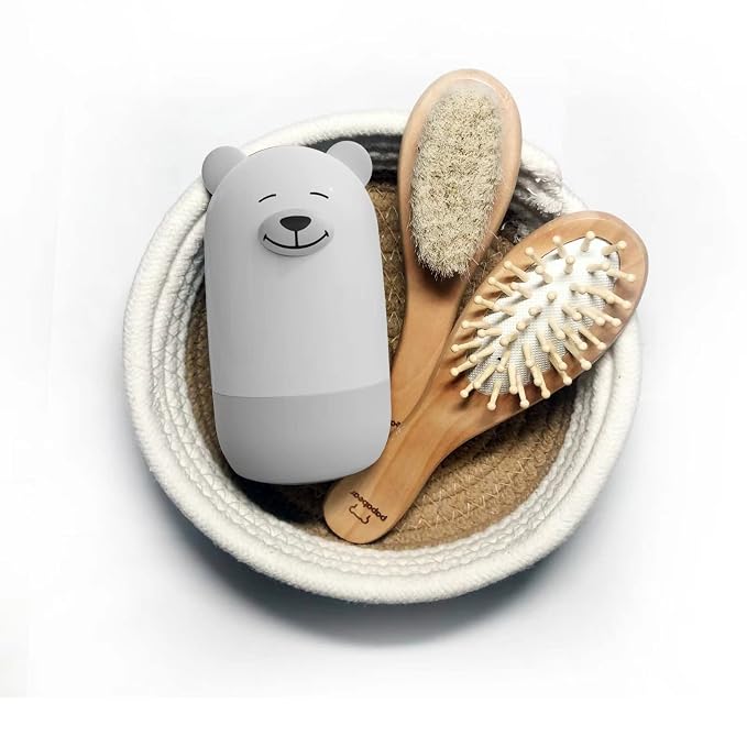 Baby Nail Clippers Set with Cute Case, Infant Fingernail and Toenail File Kit by papabear