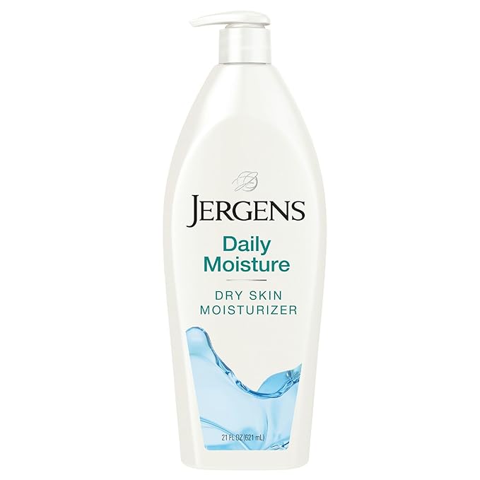 Jergens Daily Moisture Dry Skin Moisturizer, Hand and Body Lotion, by Jergens