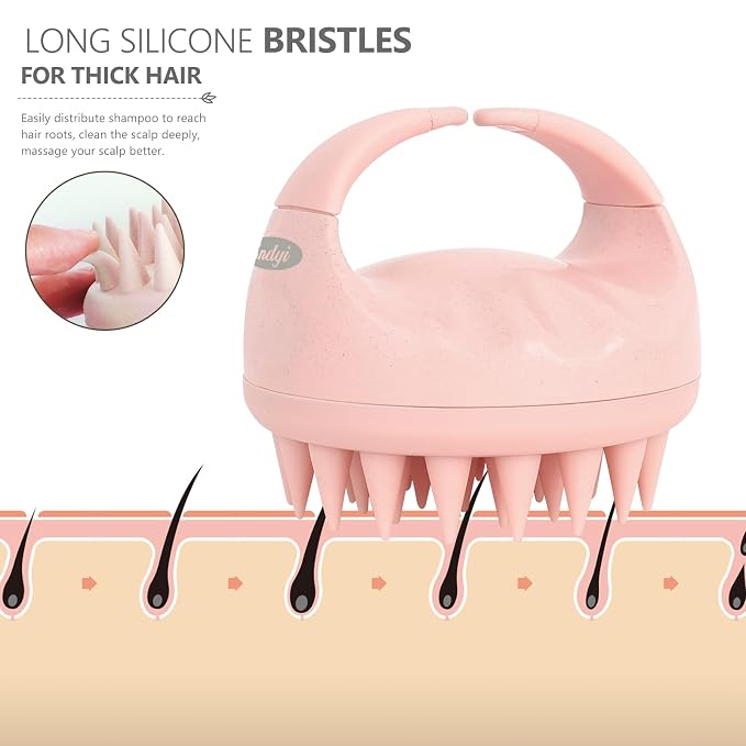 Sndyi Scalp Massager Shampoo Brush, Scalp Scrubber - Image 3