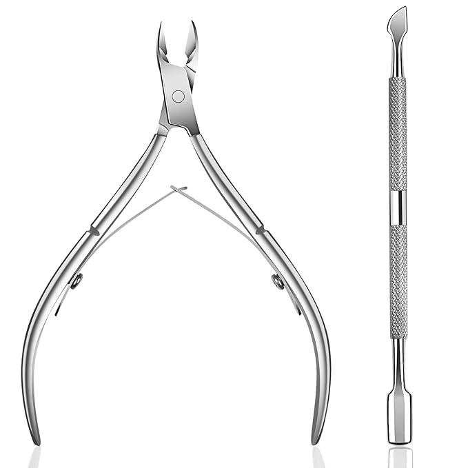 Ejiubas Cuticle Pusher Cuticle Nipper Stainless Steel Cuticle Trimmer Cuticle by Ejiubas