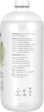NOW Foods Solutions, Vegetable Glycerin, 100% Pure, Versatile Skin Care - Image 2