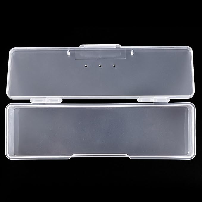 4Pcs Transparent Storage Boxes For Nail Tool Professional Pedicure Manicure - Image 7
