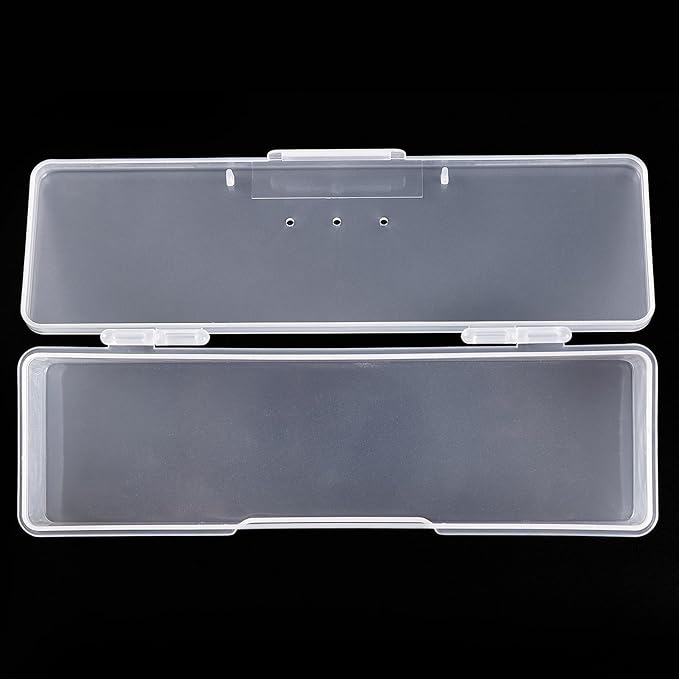 4Pcs Transparent Storage Boxes For Nail Tool Professional Pedicure Manicure - Image 7
