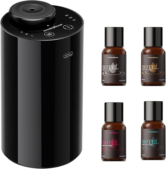 Waterless Essential Oil Diffuser by AMAZINGFLOWER