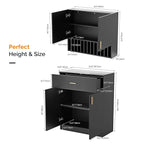 Salon Staion Hair Color Bar Organizers, Hair Color Rack, Barber Station Cabinet - Image 3