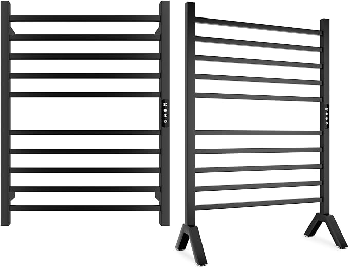 Poloma Wall Mounted & Freestanding Towel Warmer Rack by Paraheeter