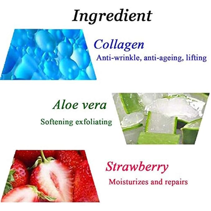 Lip Mask Patches, Moisturizing Anti-Wrinkle Anti-Aging Firm Hydrate Lips - Image 4