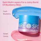 SPODARE Blueberry Lip Mask Overnight, Swirl Lip Sleeping Mask - Image 7