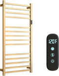 Luxury Heated Towel Rack Wall Mounted Towel Warmers, 14 Bars Towel Warmer Rack by WMHYLYH