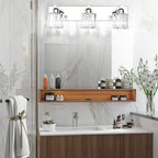 Aipsun Crystal Vanity Light Fixtures Modern Vanity Light - Image 4
