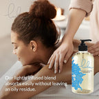 Lulu Coconut Massage Oil with Fractionated Coconut & Cocoa Butter Hydrating - Image 4
