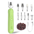 Professional Manicure Pedicure Kit, Cordless Electric Nail File Set, by Hoxida