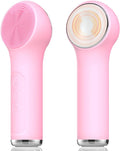 Silicone Facial Cleansing Brush, Portable Electric Face Scrubber by -100SoftSilicone-