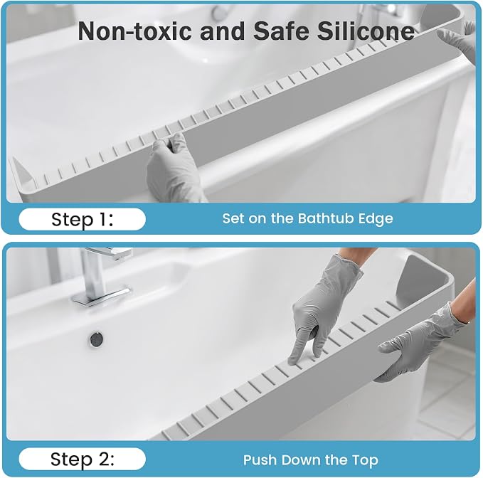 Bathtub Splash Guard PlayPad Shelf Area - Image 7
