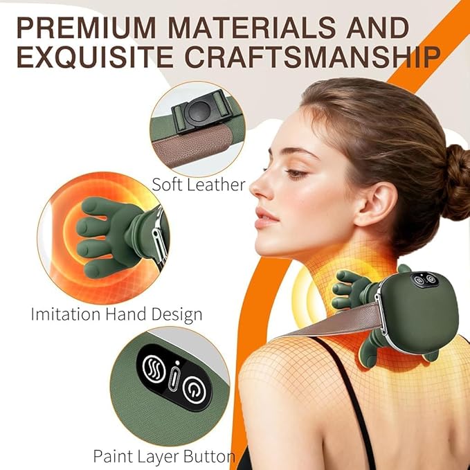 Neck and Back Massager with Fingers & Heat - Image 5