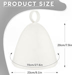 JaGely Sauna Hat for Men Women Sauna Hat Vaporarium Cap Russian Banya Cap for - Image 2