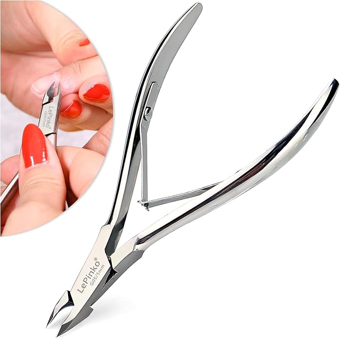LePinko Professional Cuticle Trimmer kit, Super Sharp Dead Skin Clipper by LePinkoOnline