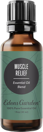 Edens Garden Muscle Relief Essential Oil Blend- 100% Pure Premium Grade by EdensGarden