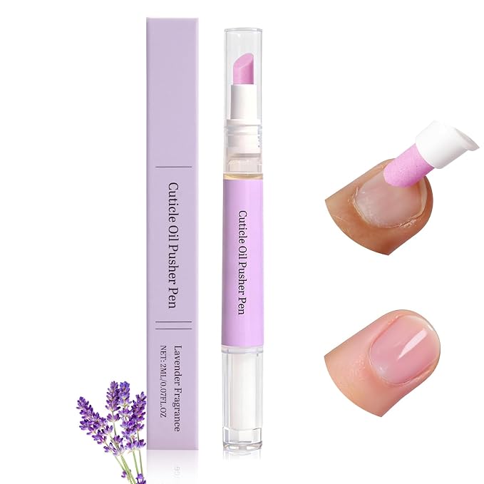 2-in-1 Cuticle Oil Pusher Pen by KAISHISESEN