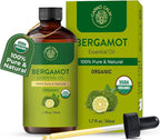 Bergamot Essential Oil | USDA Certified Organic | Bergamot Oil by CarnoCalm