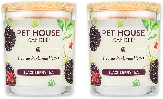 Pet House Candles, Scented Pet Friendly Candles, Clean Burning Plant-Based by OneFurAll