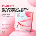 ANUA Peach 70 Niacin Brightening Collagen Mask, Overnight Face Mask - Image 2