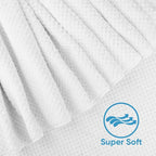 HOMEXCEL Bath Towel Set Pack of 4, 30 x 60 Inches Large Microfiber Bath Towels - Image 2