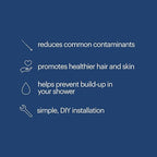 Brondell VivaSpring Universal Compact Shower Filter Replacement Water Filter - Image 3