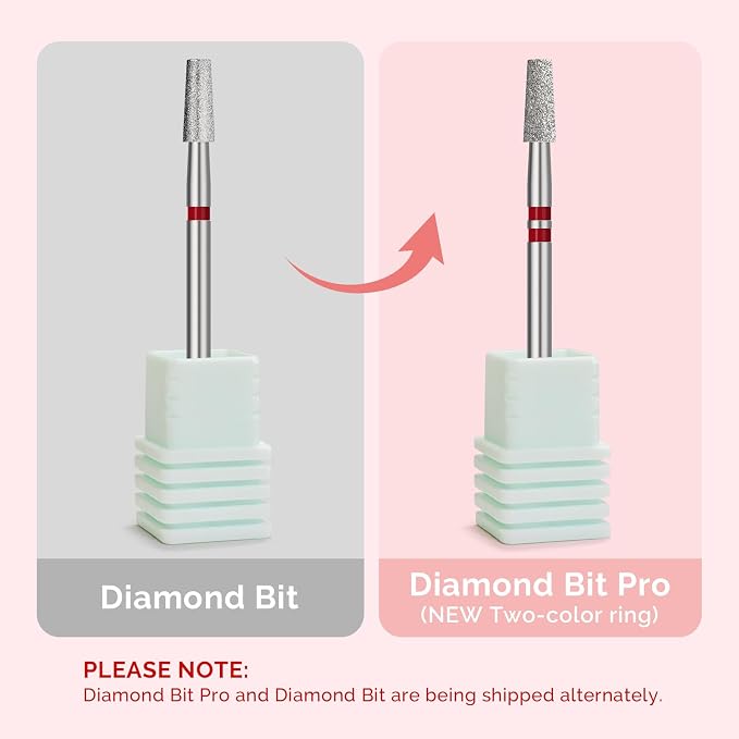 MelodySusie 3mm Short Tapered Barrel Cuticle Clean Nail Drill Bit 3/32'' - Image 3