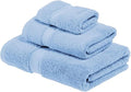 SUPERIOR Egyptian Cotton Pile 3 Piece Towel Set, Includes 1 Bath, 1 Hand by SUPERIOR