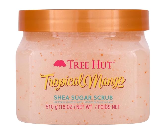 Tree Hut Tropical Mango Shea Sugar Scrub, Mothers Day Gifts, Exfoliating by TreeHut