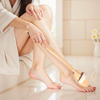 Wood Body Brush Set, 19.3’’ Long Handle Bath Body Back Scrubber Soft & Stiff - Image 6