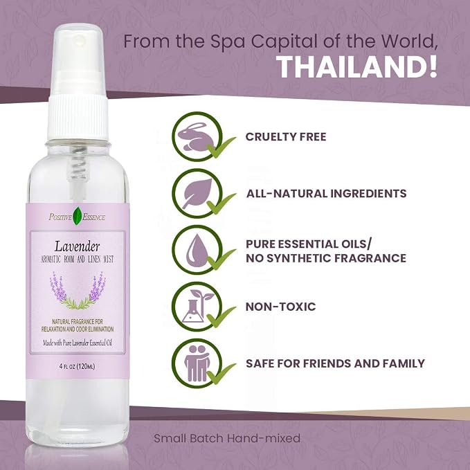 Lavender Room and Pillow Spray, Natural Aromatherapy Sleep Spray - Image 8