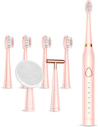 Sonic Electric Toothbrush, USB Rechargeable Powerful Sonic Cleaning Tooth Brush by BTRICL