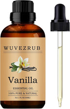 Vanilla Essential Oils, 30ML Pure and Natural Essential Oil by WUVEZRUB