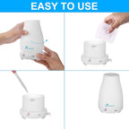 Diffuserlove 2 Pack 200ml Essential Oil Diffuser Ultrasonic Aromatherapy - Image 6
