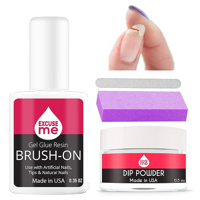 Professional Nail Repair Kit for Broken Cracked Split and Weak Nails. Easy to by EXCUSE+ME
